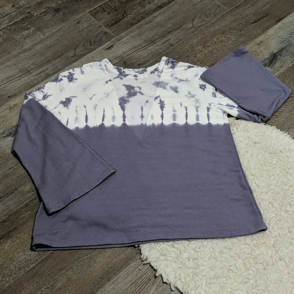 EUC ~ HOLCYON Knit Tie-dye Athletic Top - Picture 3 of 4